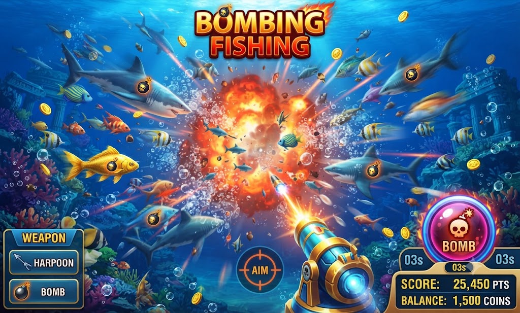 Bombing Fishing at JILI-17