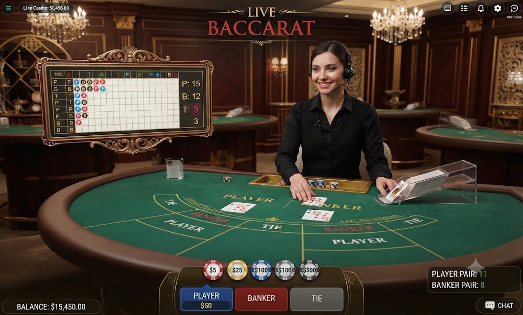 Live Baccarat Classic at JILI-17