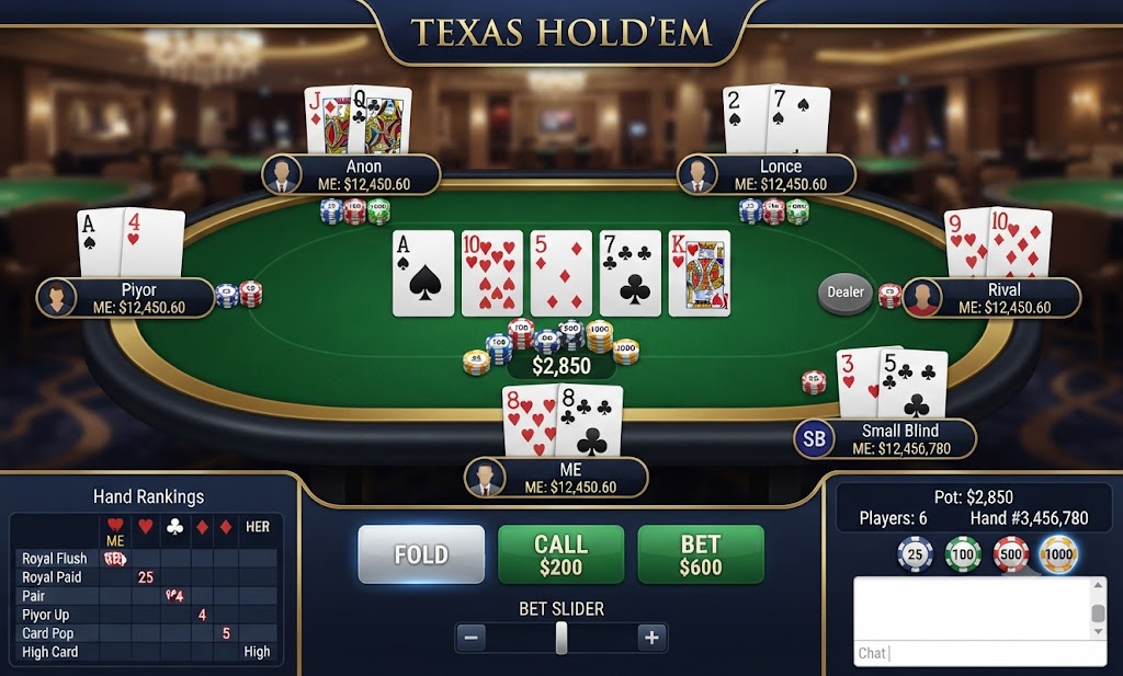 Texas Hold'em at JILI-17