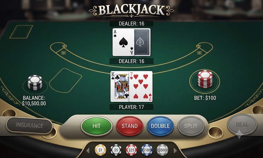 Classic Blackjack at JILI-17