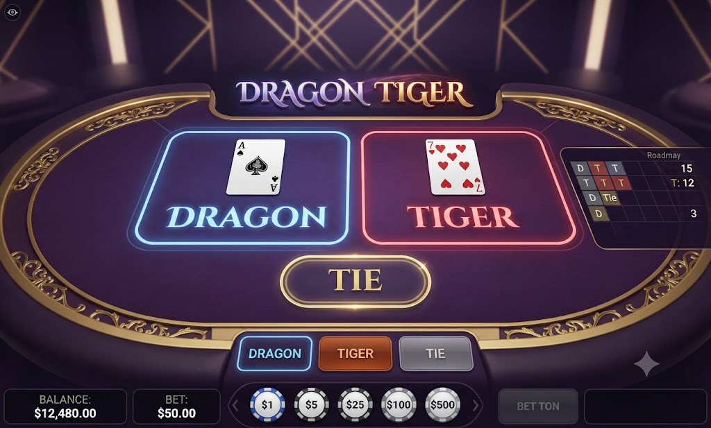 Dragon Tiger at JILI-17