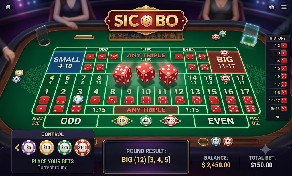 Sic Bo at JILI-17